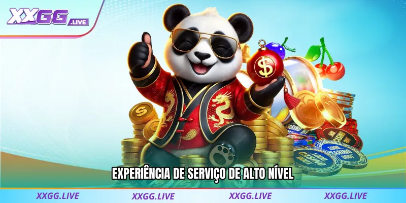 Experiência de serviço de alto nível