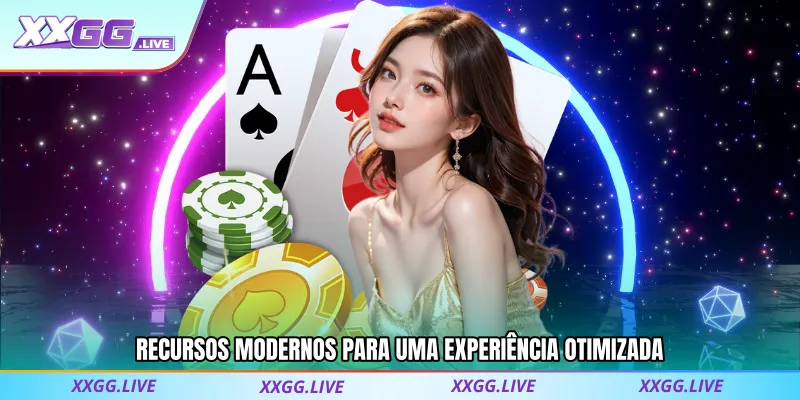 Recursos modernos para uma experiência otimizada